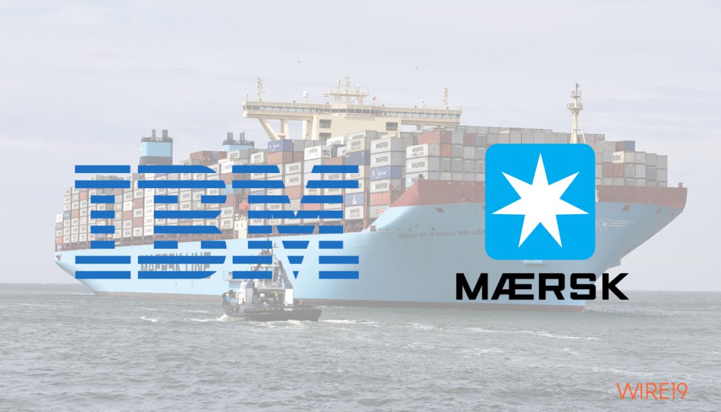 IBM partnering with Maersk to set up a joint venture with blockchain focused on global trade