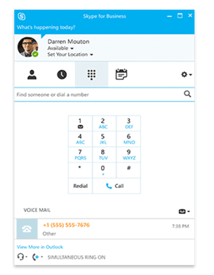Skype for Business Features 