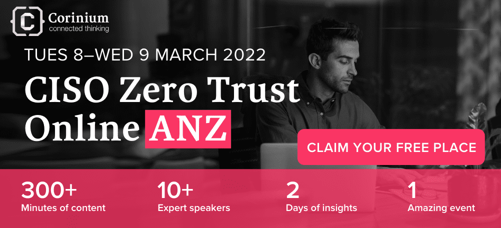 CISO Zero Trust Online ANZ